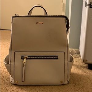 Cute white backpack/purse
